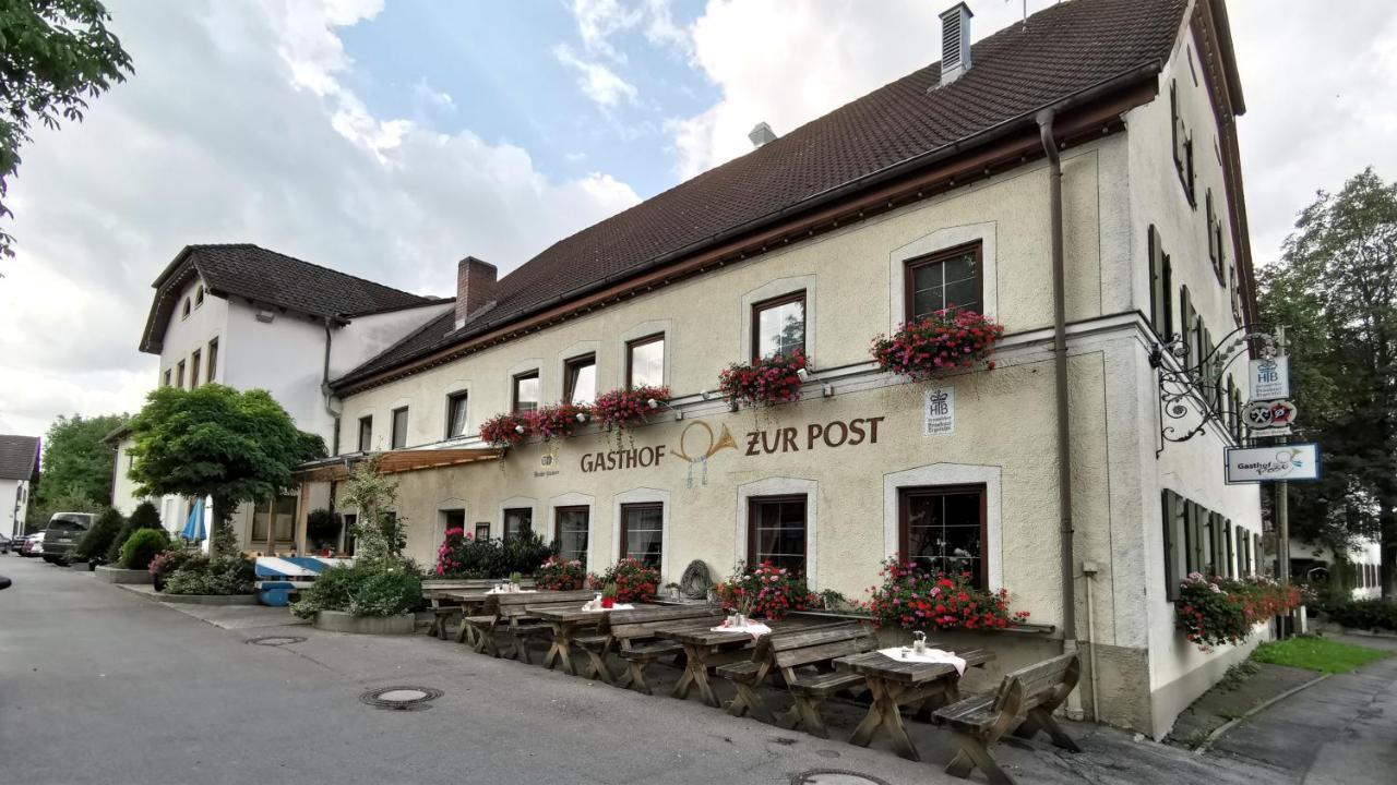 Gasthof Zur Post Raisting Eksteriør billede